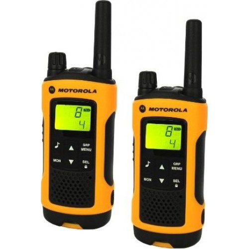 Motorola Extreme Walkie Talkie Yellow Twin Pack & Charger Call for Best