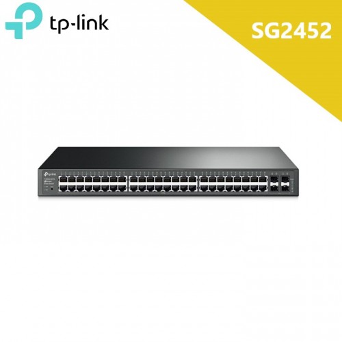 Tp-Link TL-SG2452 JetStream™ 52-Port Gigabit Smart Switch with 4