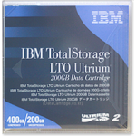 IBM LTO 2 Tape 200/400 GB Cartridge 08L9870 