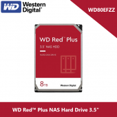 WD Red Plus WD80EFZZ 8TB NAS Hard Drive 3.5"