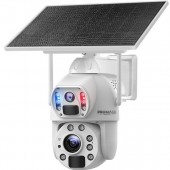 Promage Connect Dual View Solar Battery PTZ 4G version Camera 