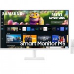 Samsung LS27CM501EMXUE 27" White Smart Monitor M5