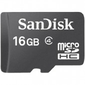 SanDisk SDSDQM-016G-B35A MicroSDHC Memory Card - 16GB