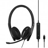 SENNHEISER ADAPT 160T ANC USB-C On-ear Double-sided Certified for Microsoft Teams and Optimized for UC USB-C Headset