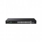 Tenda TEG1128P-24-250W 26GE+2SFP Ethernet Switch With 24-Port PoE