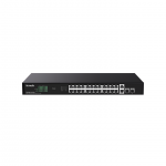 Tenda TEG1128P-24-410W 26GE+2SFP Ethernet Switch With 24-Port PoE