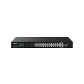 Tenda TEG1128P-24-410W 26GE+2SFP Ethernet Switch With 24-Port PoE