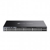 Tp-Link SG6654X Omada 48-Port Gigabit Stackable L3 Managed Switch with 6 10G Slots